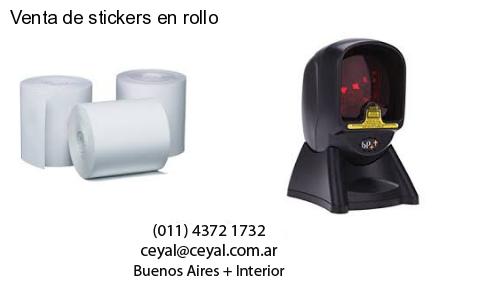 Venta de stickers en rollo