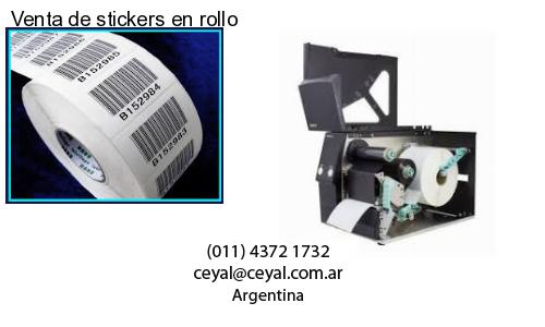Venta de stickers en rollo