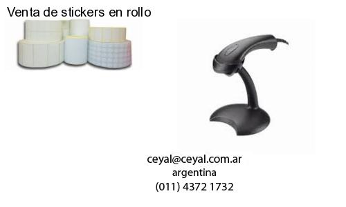 Venta de stickers en rollo