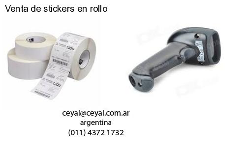 Venta de stickers en rollo