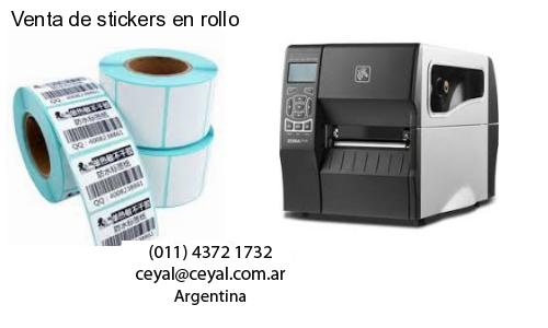 Venta de stickers en rollo