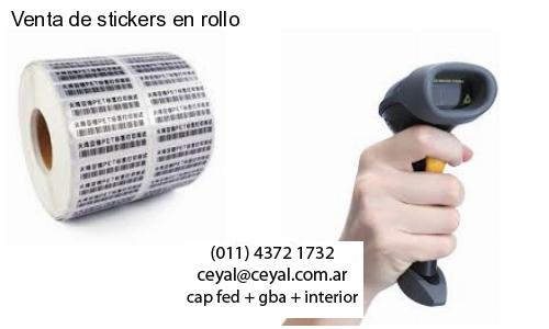 Venta de stickers en rollo
