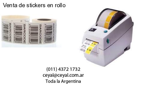 Venta de stickers en rollo