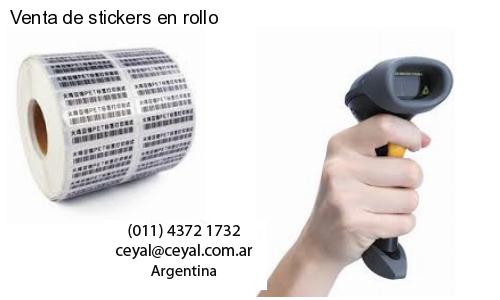 Venta de stickers en rollo