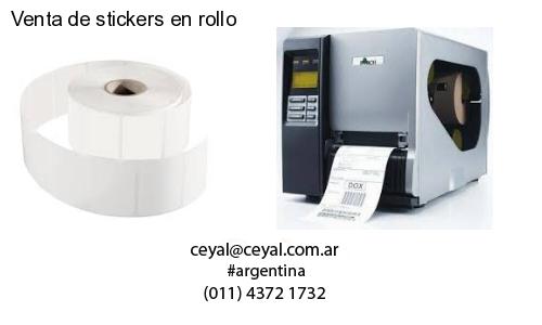 Venta de stickers en rollo