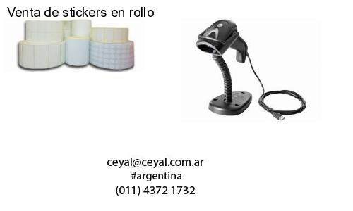 Venta de stickers en rollo