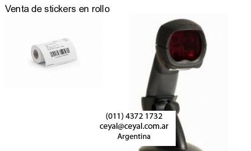 Venta de stickers en rollo