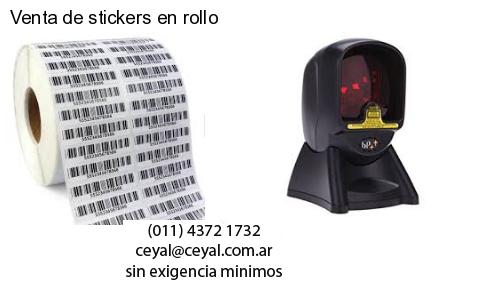 Venta de stickers en rollo