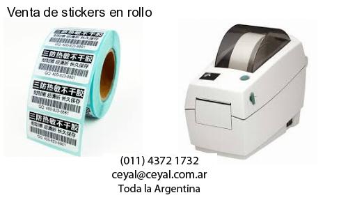 Venta de stickers en rollo