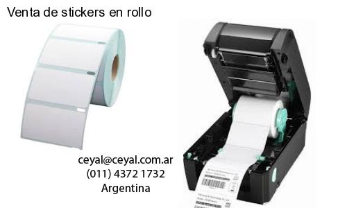 Venta de stickers en rollo