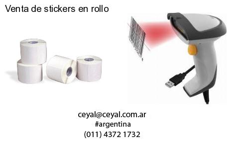Venta de stickers en rollo