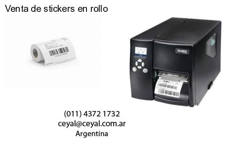 Venta de stickers en rollo