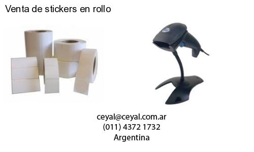 Venta de stickers en rollo