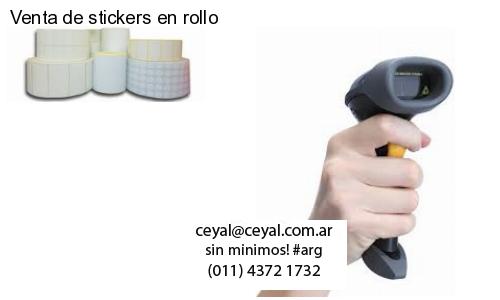 Venta de stickers en rollo