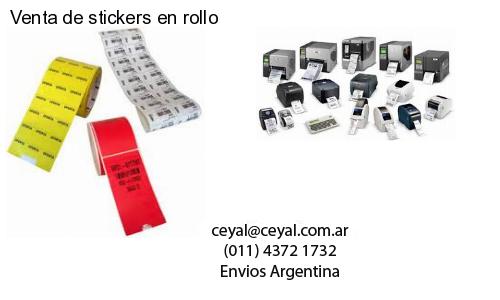 Venta de stickers en rollo