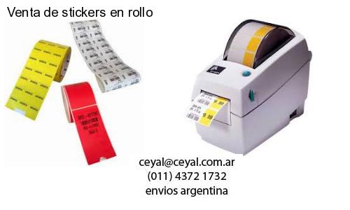 Venta de stickers en rollo