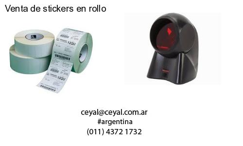 Venta de stickers en rollo