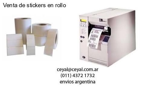 Venta de stickers en rollo