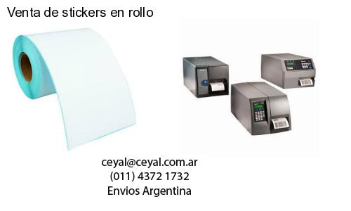 Venta de stickers en rollo