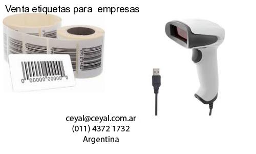 Venta etiquetas para  empresas
