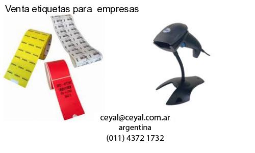Venta etiquetas para  empresas