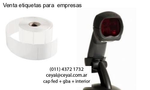 Venta etiquetas para  empresas