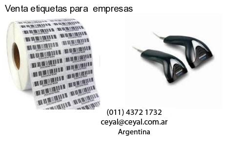 Venta etiquetas para  empresas