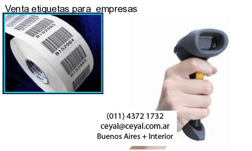 Venta etiquetas para  empresas