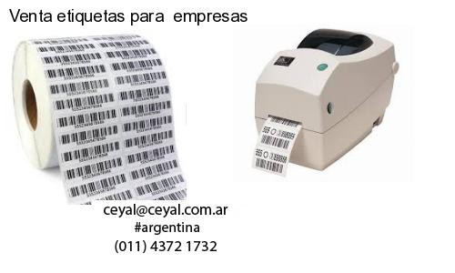 Venta etiquetas para  empresas