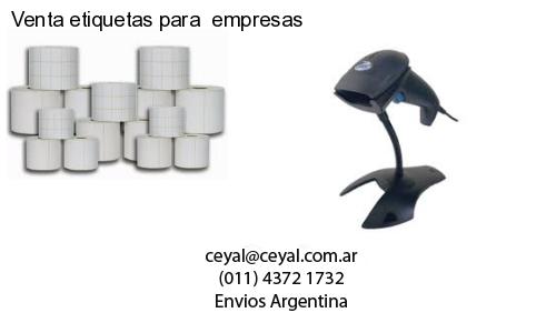 Venta etiquetas para  empresas