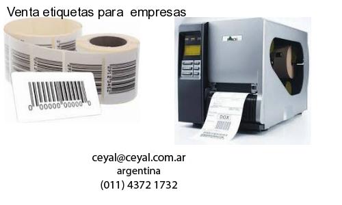 Venta etiquetas para  empresas