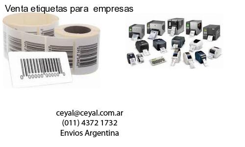Venta etiquetas para  empresas