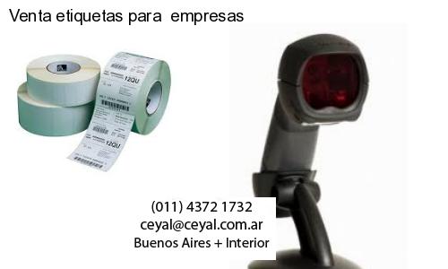 Venta etiquetas para  empresas