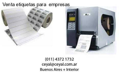 Venta etiquetas para  empresas