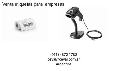 Venta etiquetas para  empresas