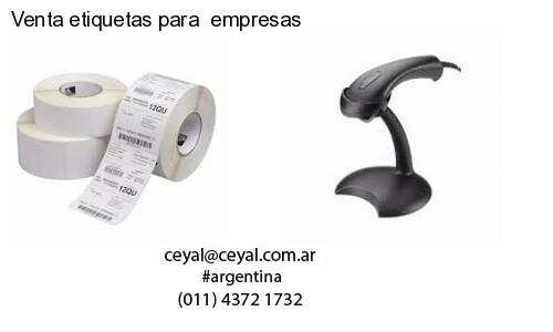 Venta etiquetas para  empresas