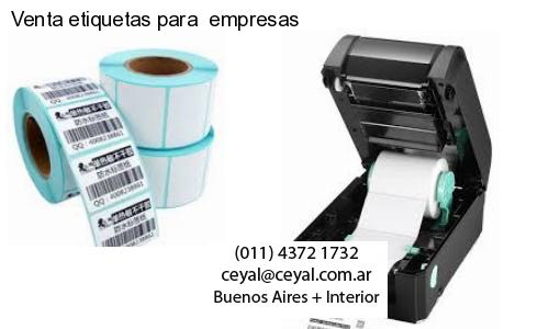 Venta etiquetas para  empresas