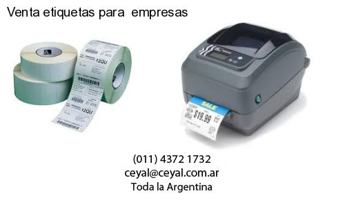 Venta etiquetas para  empresas