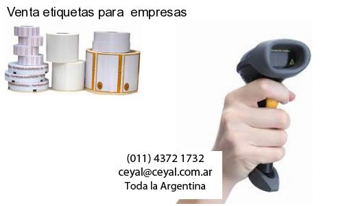 Venta etiquetas para  empresas