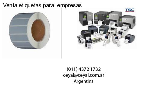 Venta etiquetas para  empresas