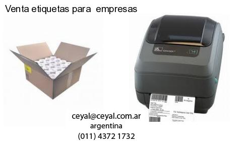 Venta etiquetas para  empresas