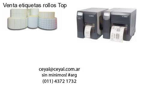 Venta etiquetas rollos Top