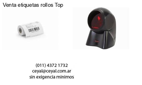 Venta etiquetas rollos Top