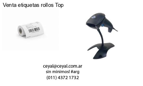 Venta etiquetas rollos Top