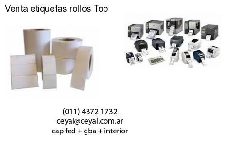 Venta etiquetas rollos Top