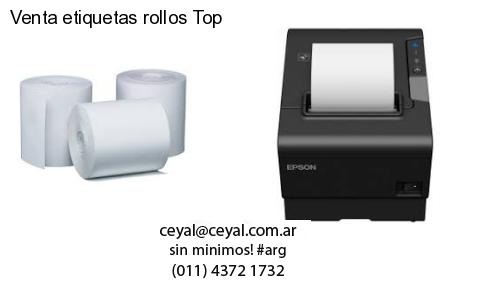 Venta etiquetas rollos Top