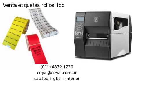 Venta etiquetas rollos Top