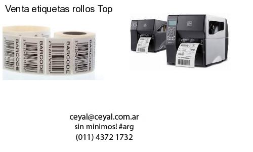 Venta etiquetas rollos Top