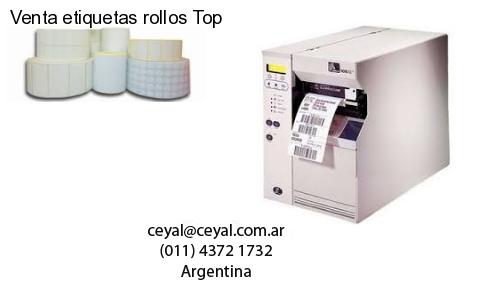 Venta etiquetas rollos Top