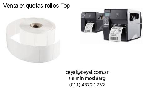 Venta etiquetas rollos Top